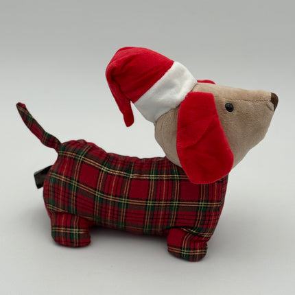 Perrito Navideño Sujeta Puertas