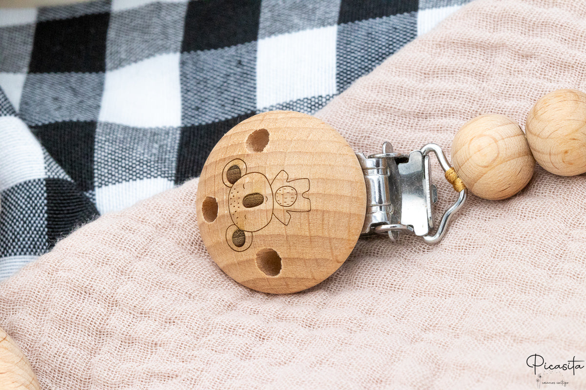 Canastilla Bebé Beige Personalizada