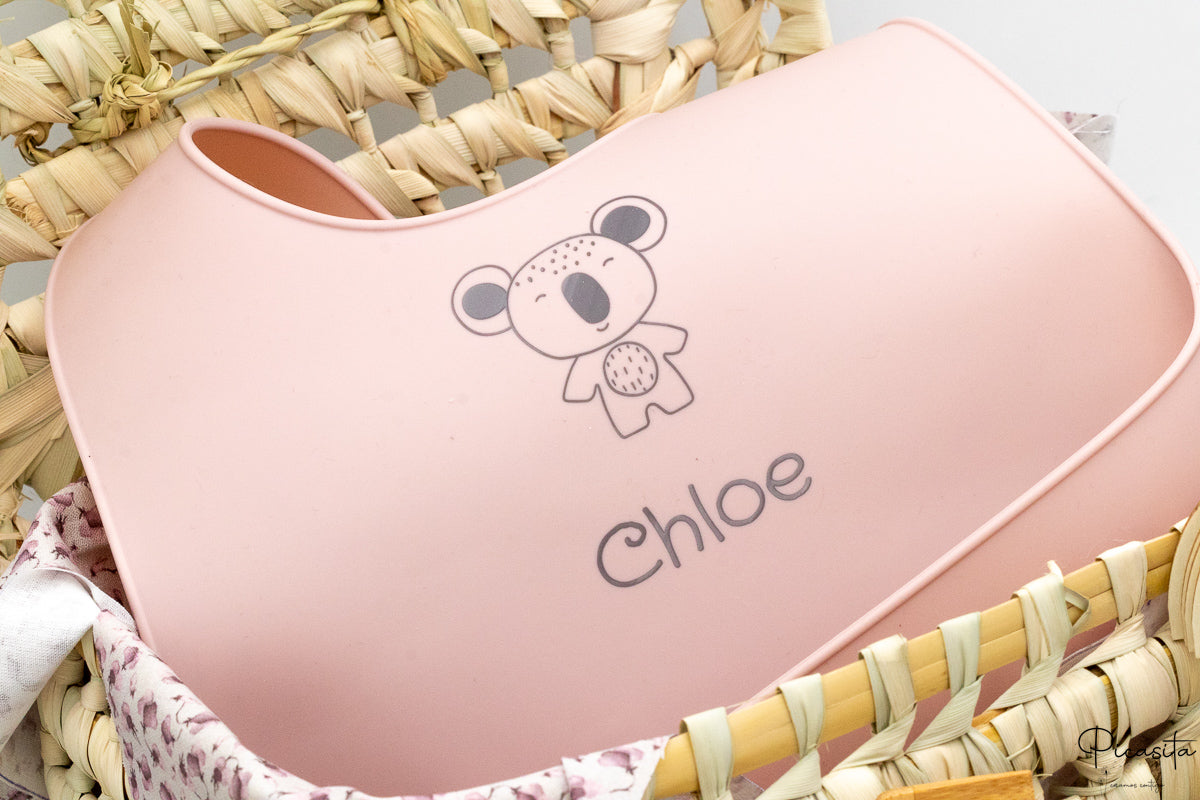 Canastilla Bebé Rosa Personalizada