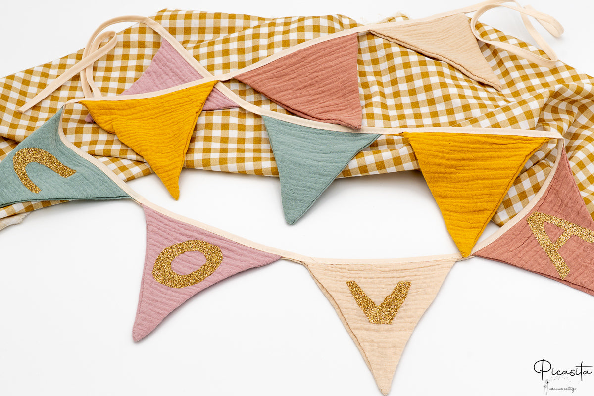 Banderines de Tela Personalizados