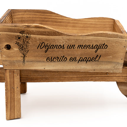 Carretilla Mediana de Madera