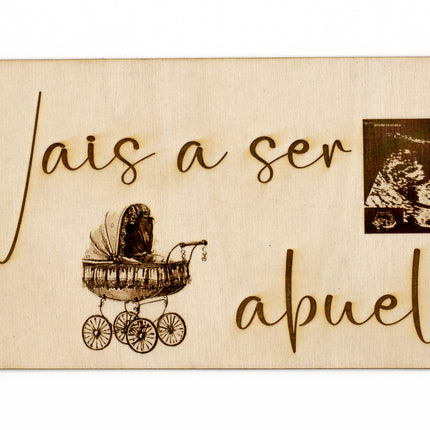 Cartel Vais a Ser Abuelos