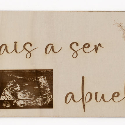 Cartel Vais a Ser Abuelos