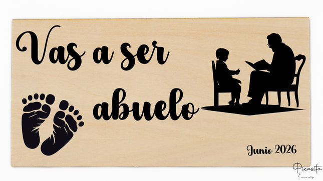 Cartel Vas a Ser Abuelo
