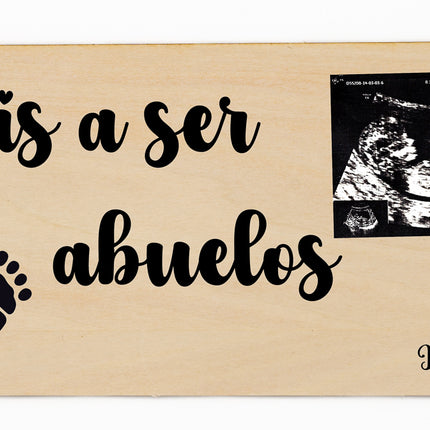Cartel Vais a Ser Abuelos
