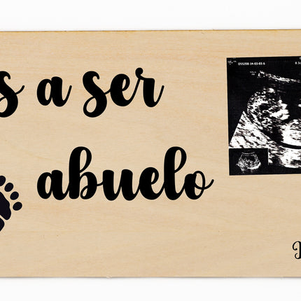 Cartel Vas a Ser Abuelo