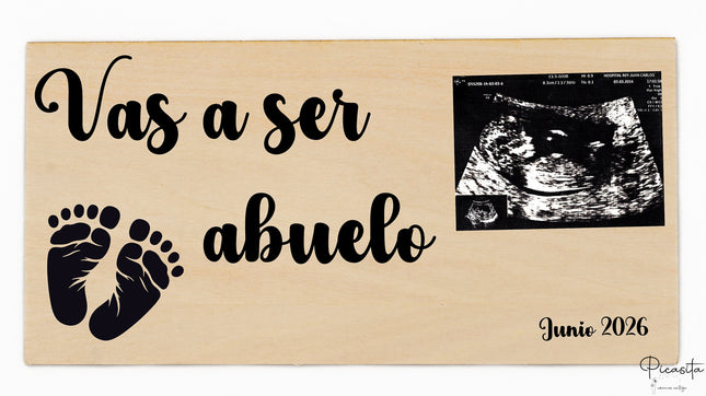 Cartel Vas a Ser Abuelo