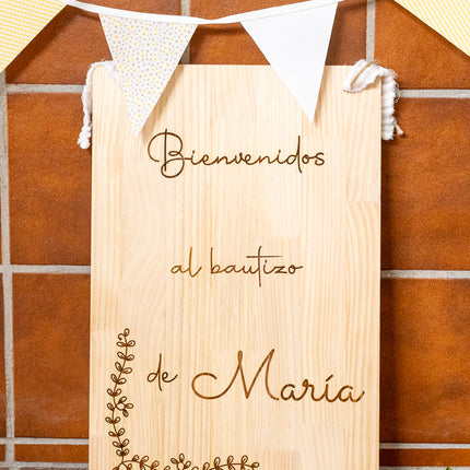 Cartel de Bienvenida