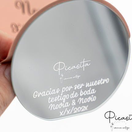 Espejo de Bolsillo Personalizado