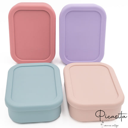 Tupper de Silicona XL con Compartimentos