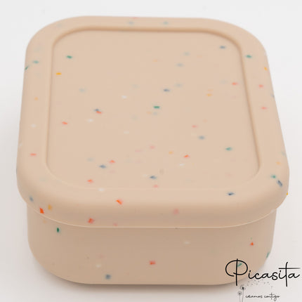 Tupper de Silicona XL con Compartimentos