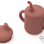 Vaso de Doble Uso Rojo