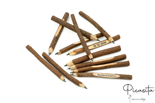Lapices Rustic Personalizados