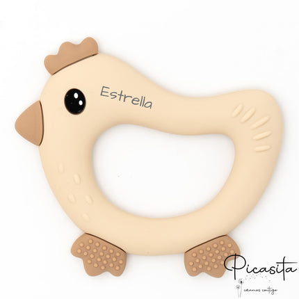 Silicone Chick Teether