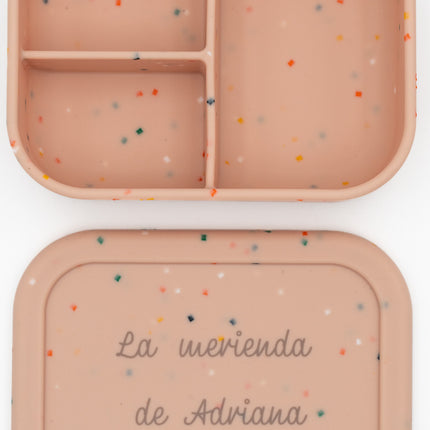 XL Silicone Lunch Box with Compartments