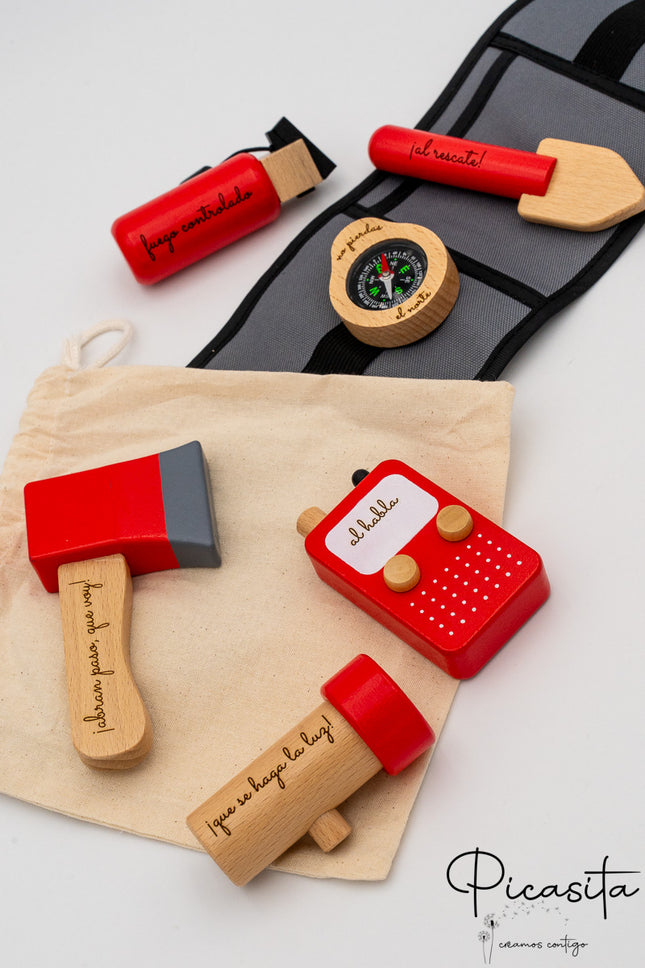 Jeu symbolique de pompier