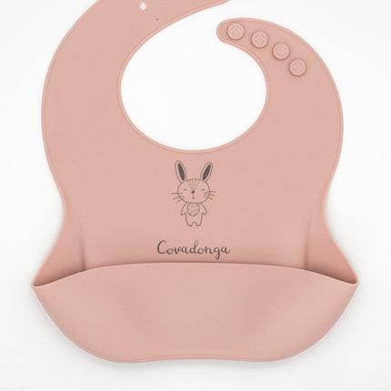 Babete de Silicone de Bolso Largo