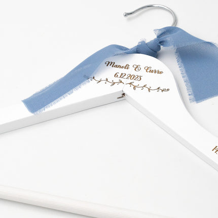 Percha Personalizada para Novios