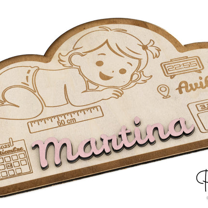 Natalicio Personalizado Modelo Nube