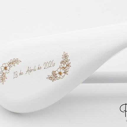 Percha Personalizada de Boda Hombros Anchos