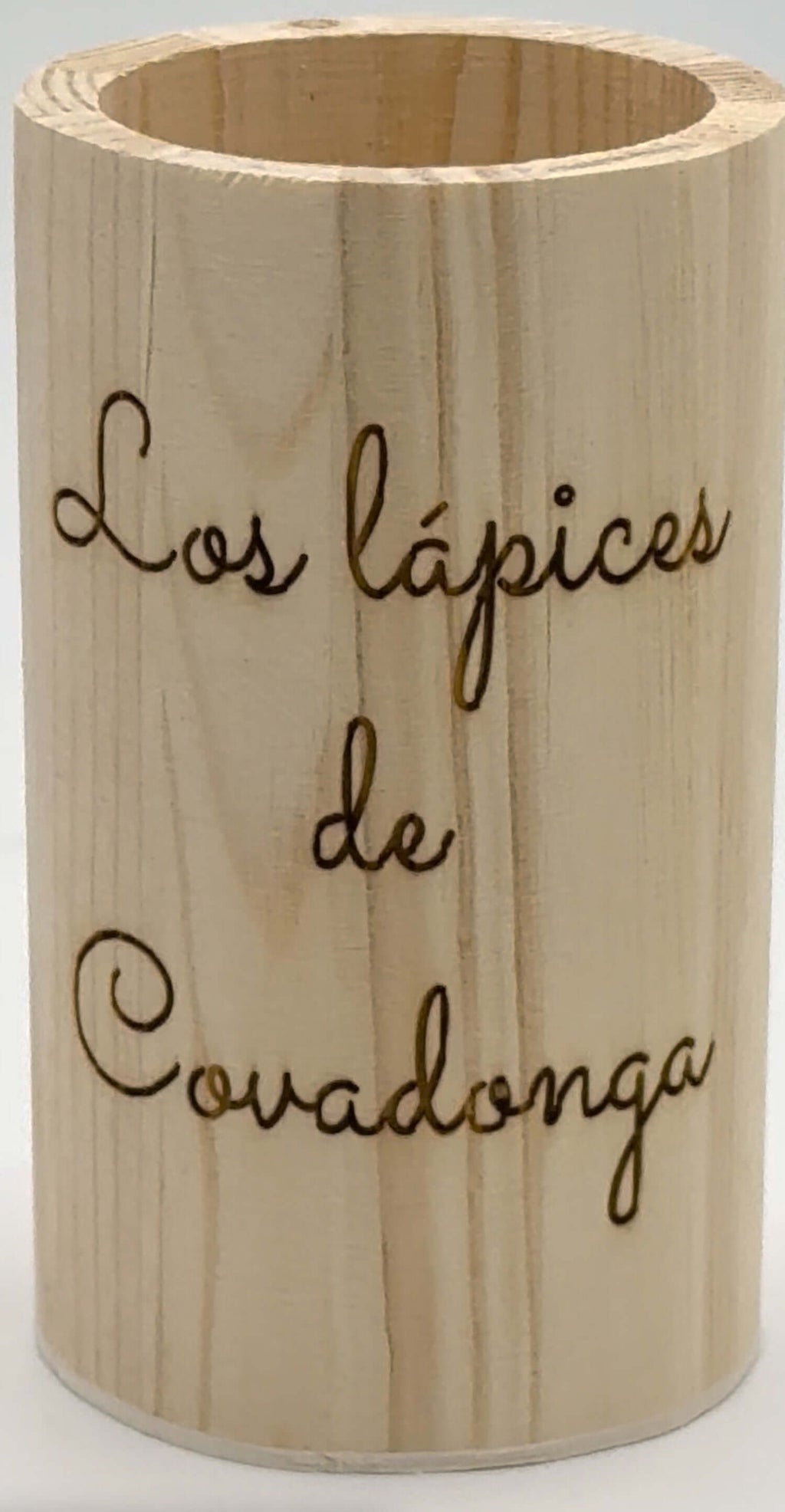 Portalápices de Madera Personalizado
