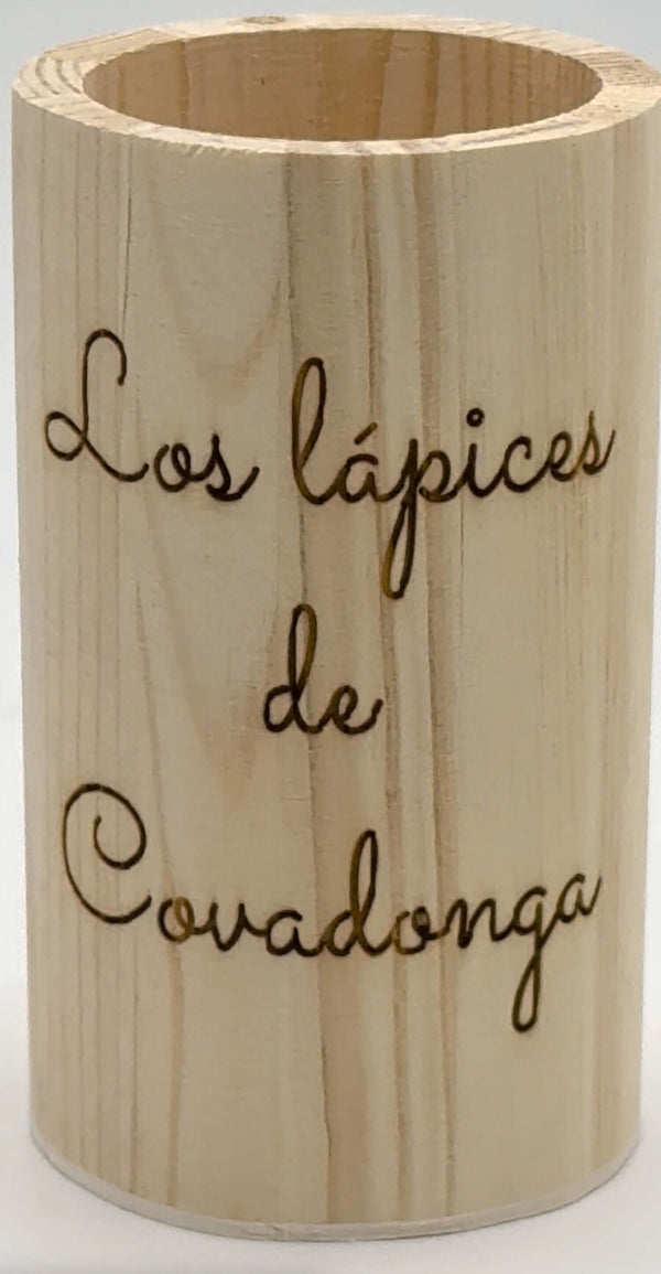 Portalápices de Madera Personalizado