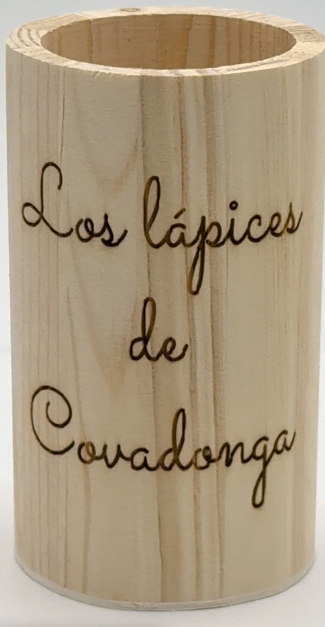 Portalápices de Madera Personalizado