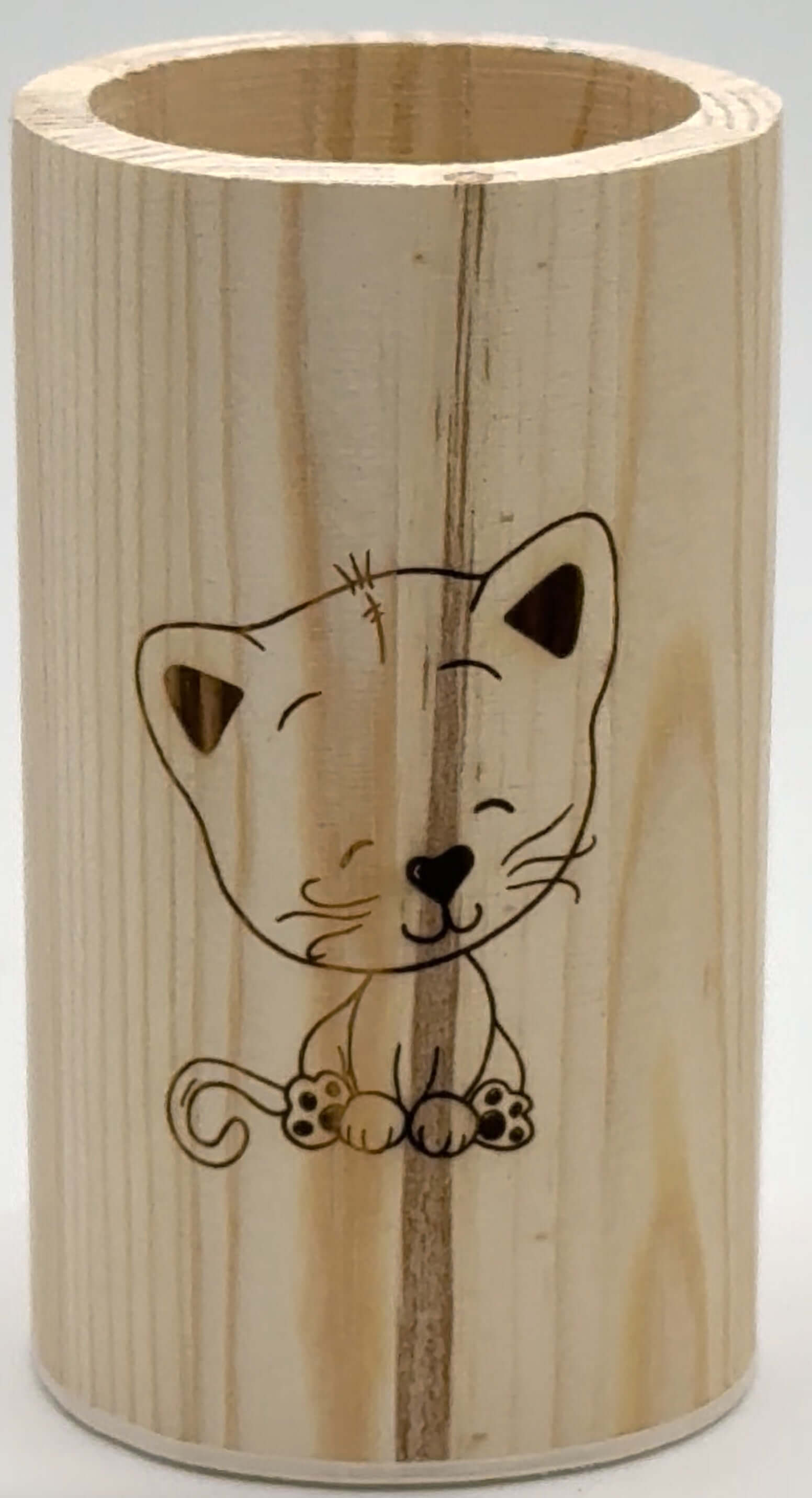 Portalápices de Madera Personalizado