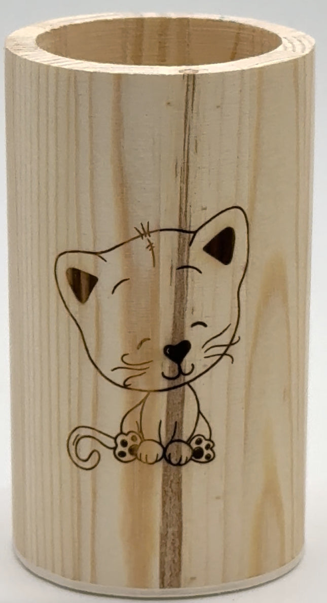 Portalápices de Madera Personalizado