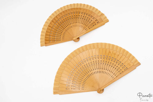 Abanico de Madera Personalizado