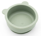 Bol de silicona con forma de osito color Verde