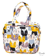 Bolsa de Muda Bebe y Guarderia Sencilla Gatitos que Miran