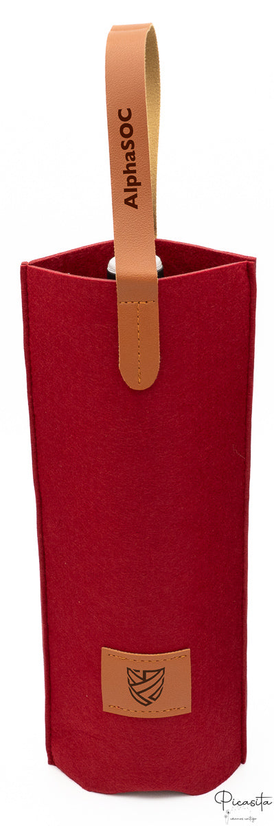 Bolsas para Botella de Vino Granate