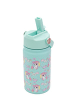 Botella Térmica para Niños Personalizada Unicornios Azul