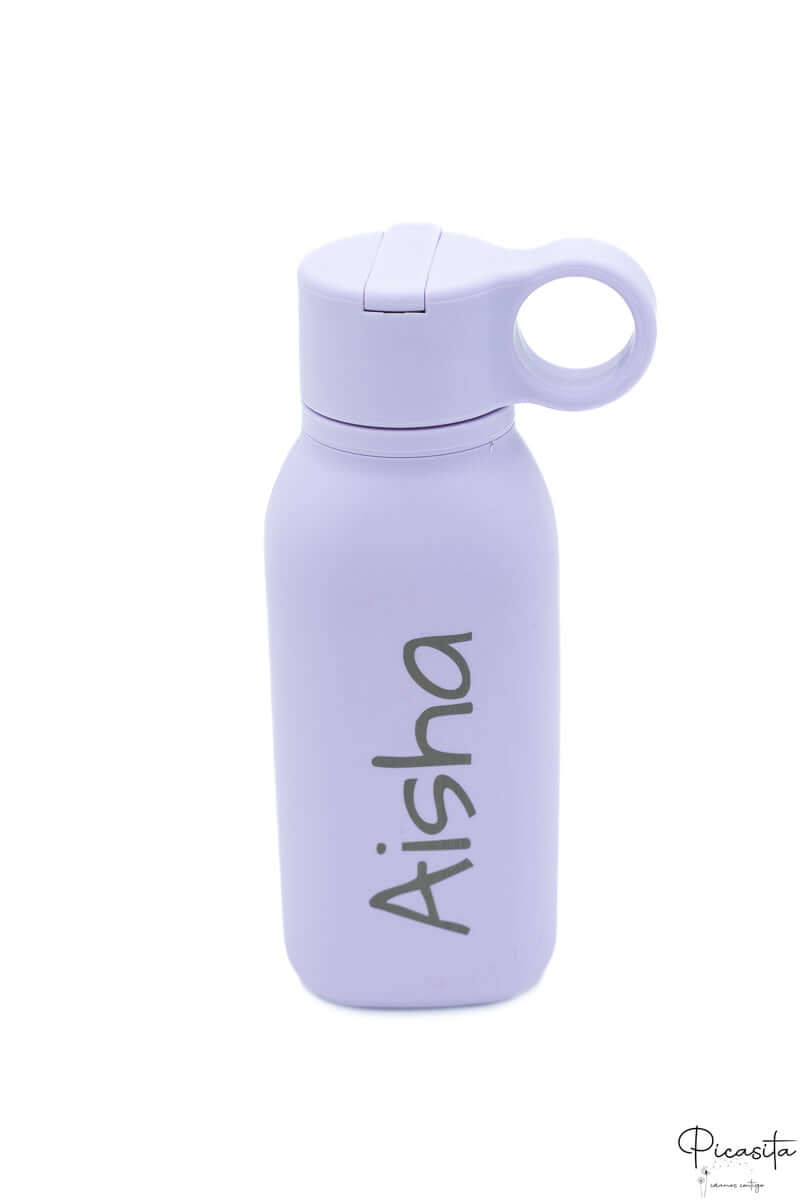 Botella de Silicona Personalizada Violeta