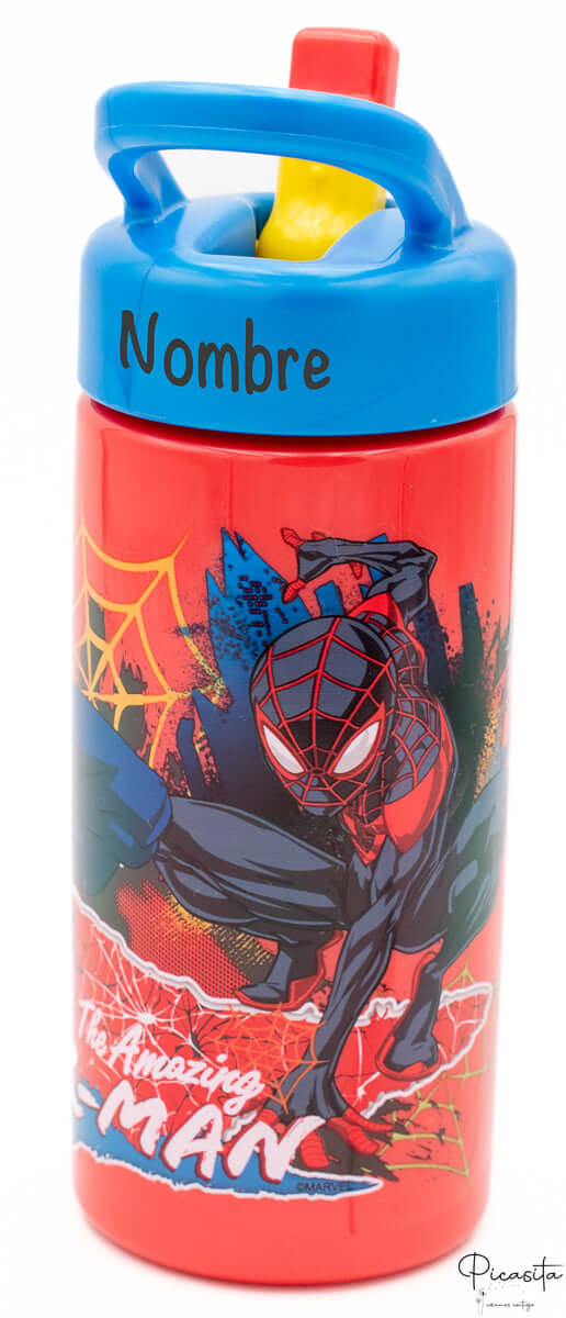 botella_spiderman