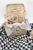 Canastilla Bebé Beige Personalizada - Beige