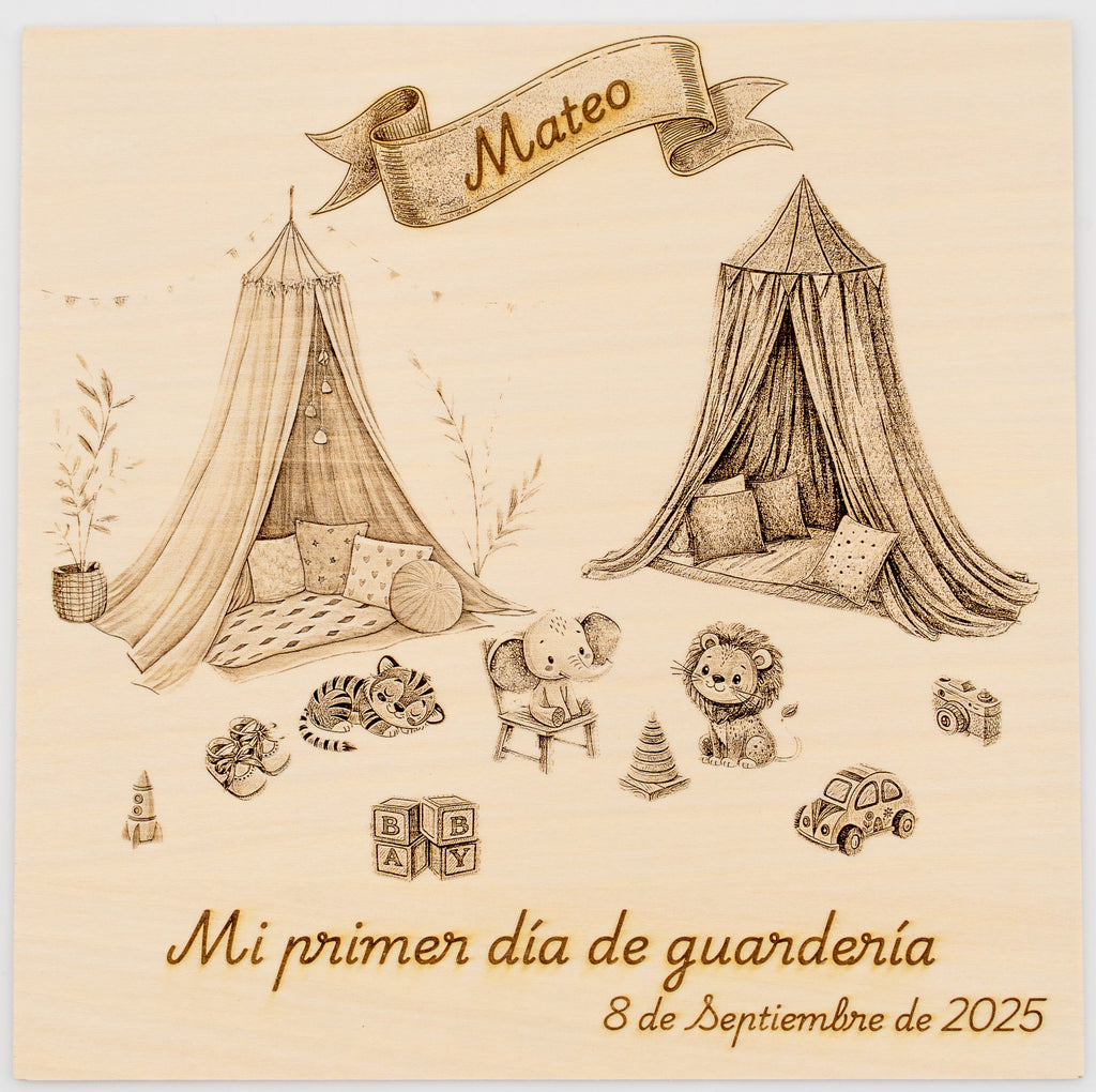 cartel_mi_primer_dia_de_guarderia_boho