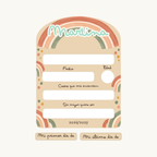 Simulación de Cartel personalizado do primeiro e último día de colexio · exemplo 5