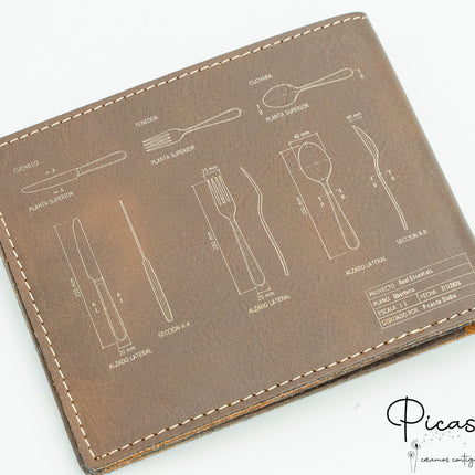 Cartera de Cuero Personalizada