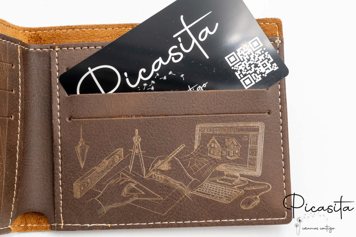 Cartera de Cuero Personalizada