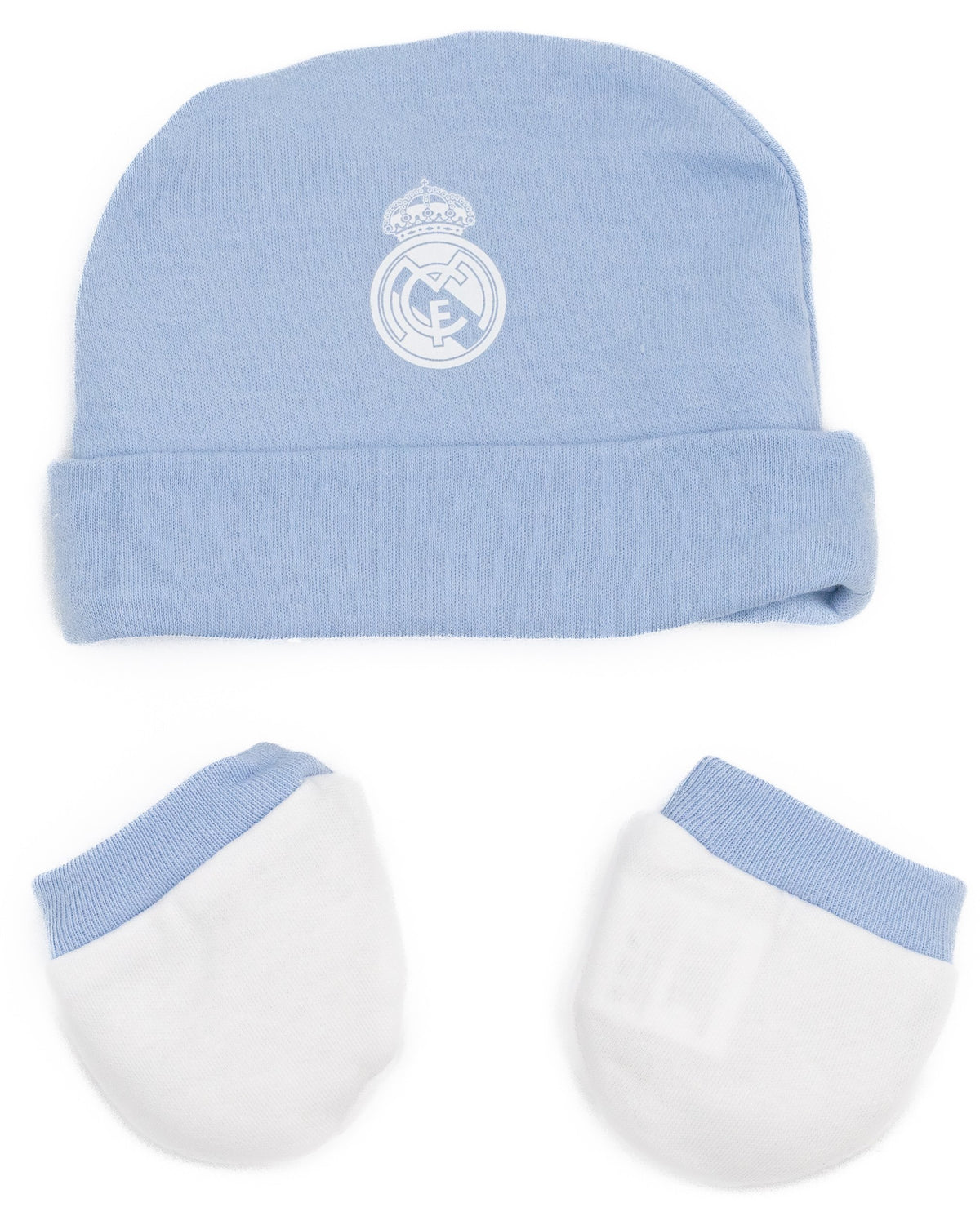 Txano eta eskularru urdinak, Real Madrilen ezkutuarekin