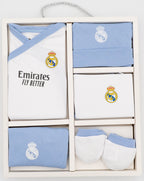 Real Madrilen jaioberrientzako multzo urdinaren kutxa