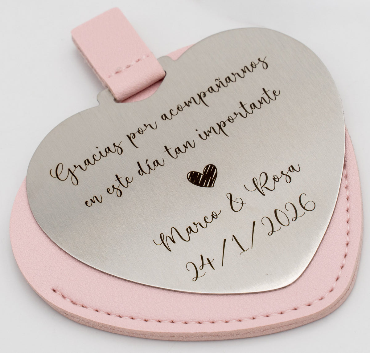 Espejos de Corazón Personalizados