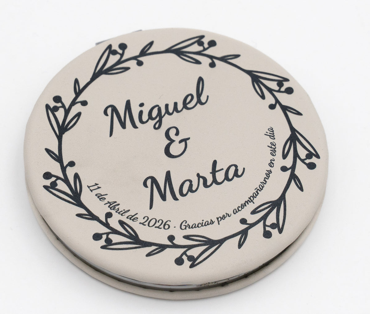 Espejos Personalizados Acero y Cuero PU