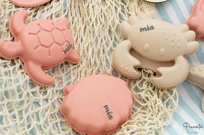 Kit de Playa de Cubos y Animales de silicona personalizados