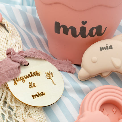 Kit de Playa de Cubos y Animales de silicona personalizados