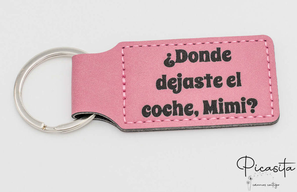 Llaveros de Cuero Sintetico Personalizados