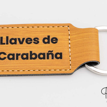 Llaveros de Cuero Sintetico Personalizados