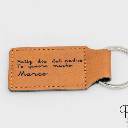 Llaveros de Cuero Sintetico Personalizados
